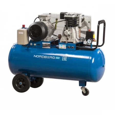 Компрессор поршневой, ресив. 100л, 520л/мин ECO Nordberg NCE100/520