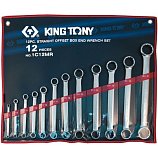 KING TONY 1C12MR Набор накидных ключей, 6-32 мм 12 предметов
