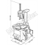 Шиномонтажный станок автомат WERTHER Titanium200/22 (OMA Titanium 200/22)
