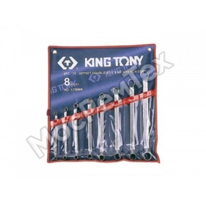 KING TONY 1708MR Набор накидных ключей, 6-23 мм, 8 предметов