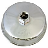 Съемник масляного фильтра "чашка" 15-гранная 92 мм AV Steel AV-920107