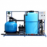 АРОС-2 ДК Система очистки воды для автомоек (с дозатором хим. реагента и картриджным фильтром)