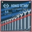 KING TONY 1211SR  Набор комбинированных ключей, 1/4"-15/16", 11 предметов