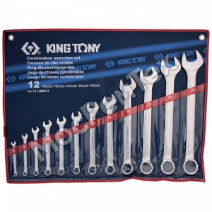 Набор комбинированных ключей, 6-32 мм, 12 предметов KING TONY 1212MR01