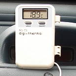 Термометр с гибким дистанционным зондом