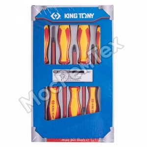 Набор отверток, диэлектрические, 7 предметов KING TONY 30607MR02