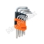 Набор ключей Г-образных TORX T10-T50  9 предм. AV Steel AV-367109